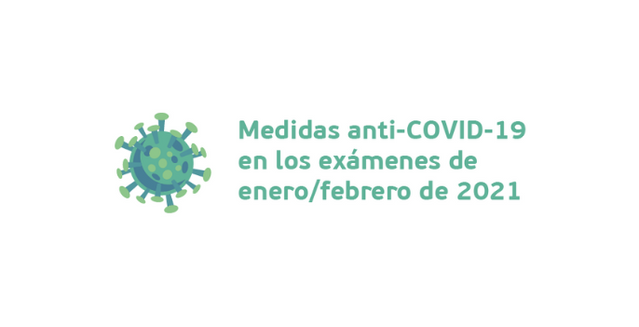 Medidas anti-COVID-19 en los exámenes de enero/febrero de 2021